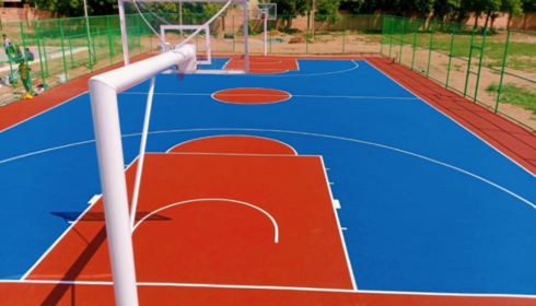 volleyball court flooring