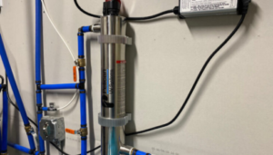 UV disinfection install